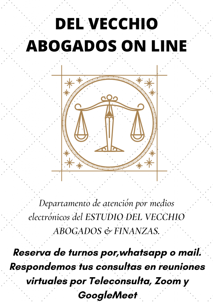 DEL VECCHIO ABOGADOS ON LINE