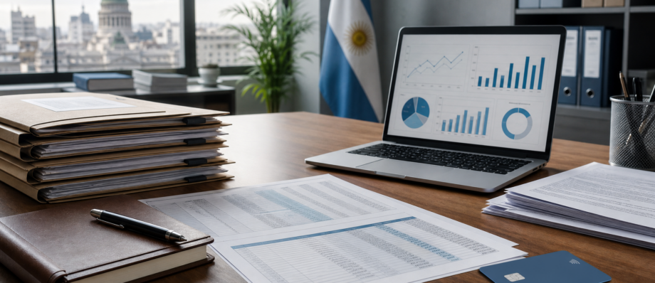 Ilustración editorial sobre fondos de asistencia laboral, cuentas de empleadores y pagos indemnizatorios