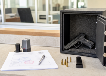 Imagen editorial alusiva a la regularización administrativa de armas de fuego ante un organismo de control.