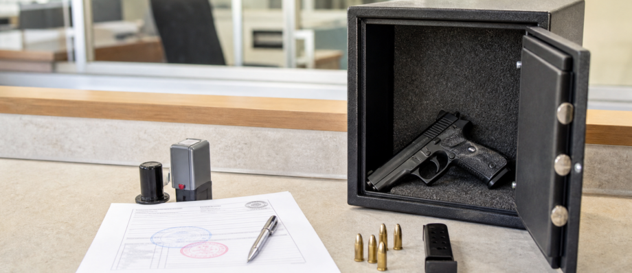 Imagen editorial alusiva a la regularización administrativa de armas de fuego ante un organismo de control.