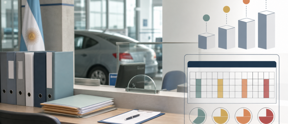 Imagen editorial alusiva al nuevo módulo para aranceles del Registro Automotor