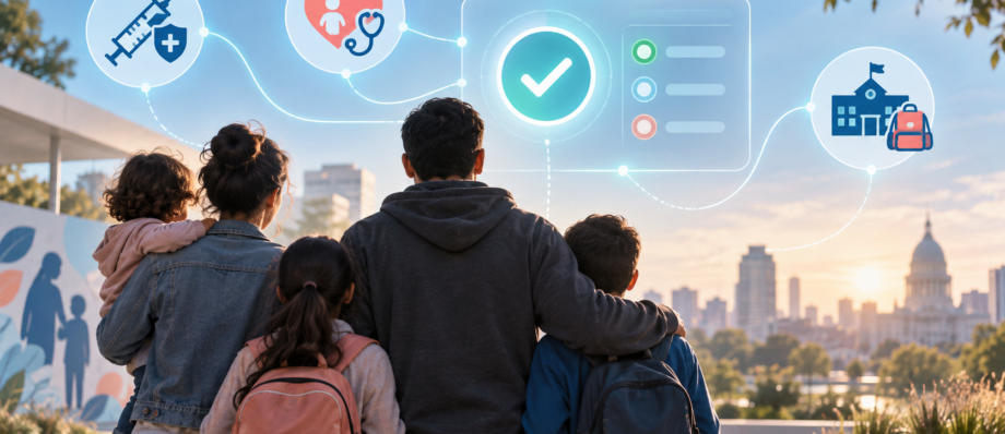 Imagen alusiva para AUH: amplían la verificación automática de los controles de salud y escolaridad